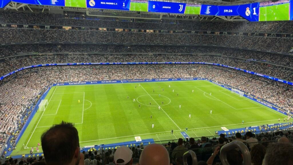 Champions League Game Real Madrid vs Juventus Turin